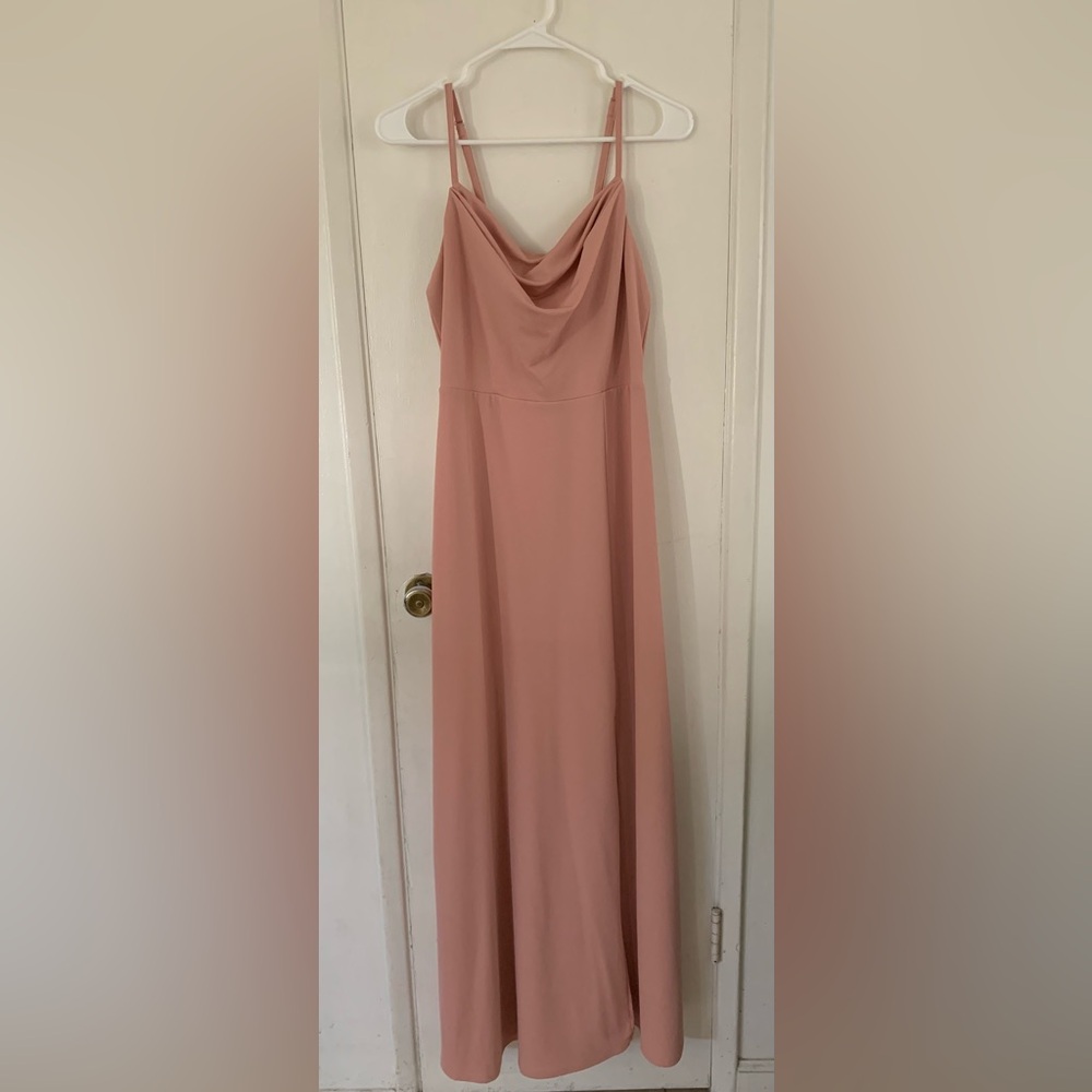 Birdy grey pink bridesmaids dress size medium - Picture 8 of 10